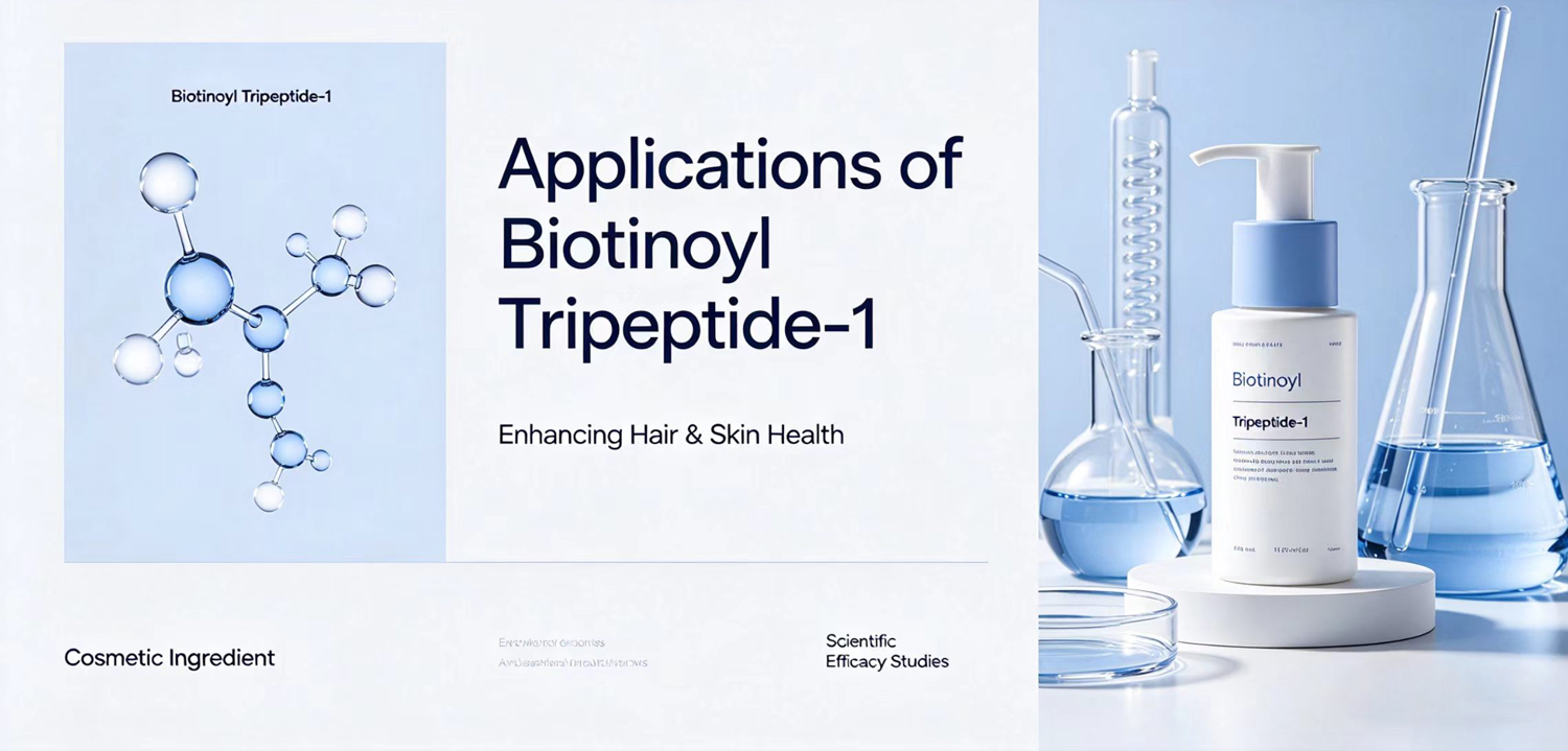 Applications of Biotinoyl Tripeptide-1