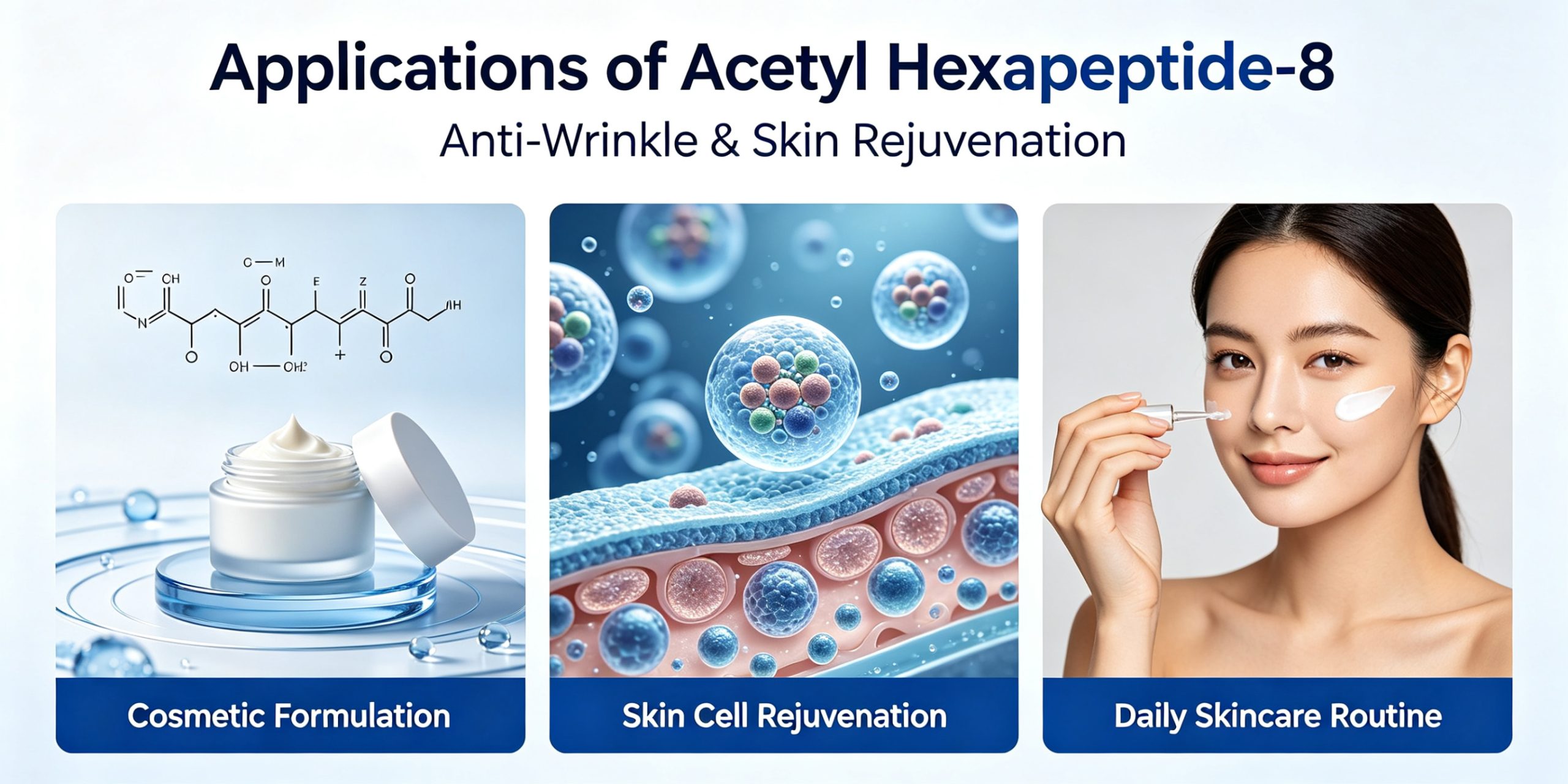 Applications of Acetyl Hexapeptide-8