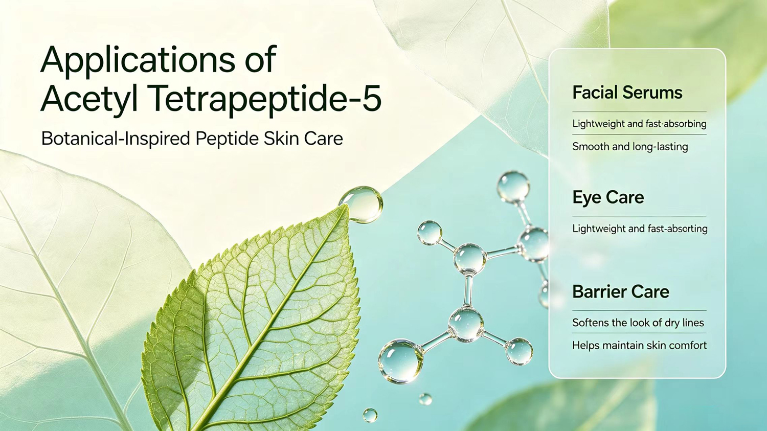 Applications of Acetyl Tetrapeptide-5