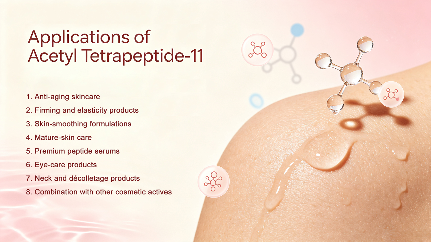 Applications of Acetyl Tetrapeptide-11